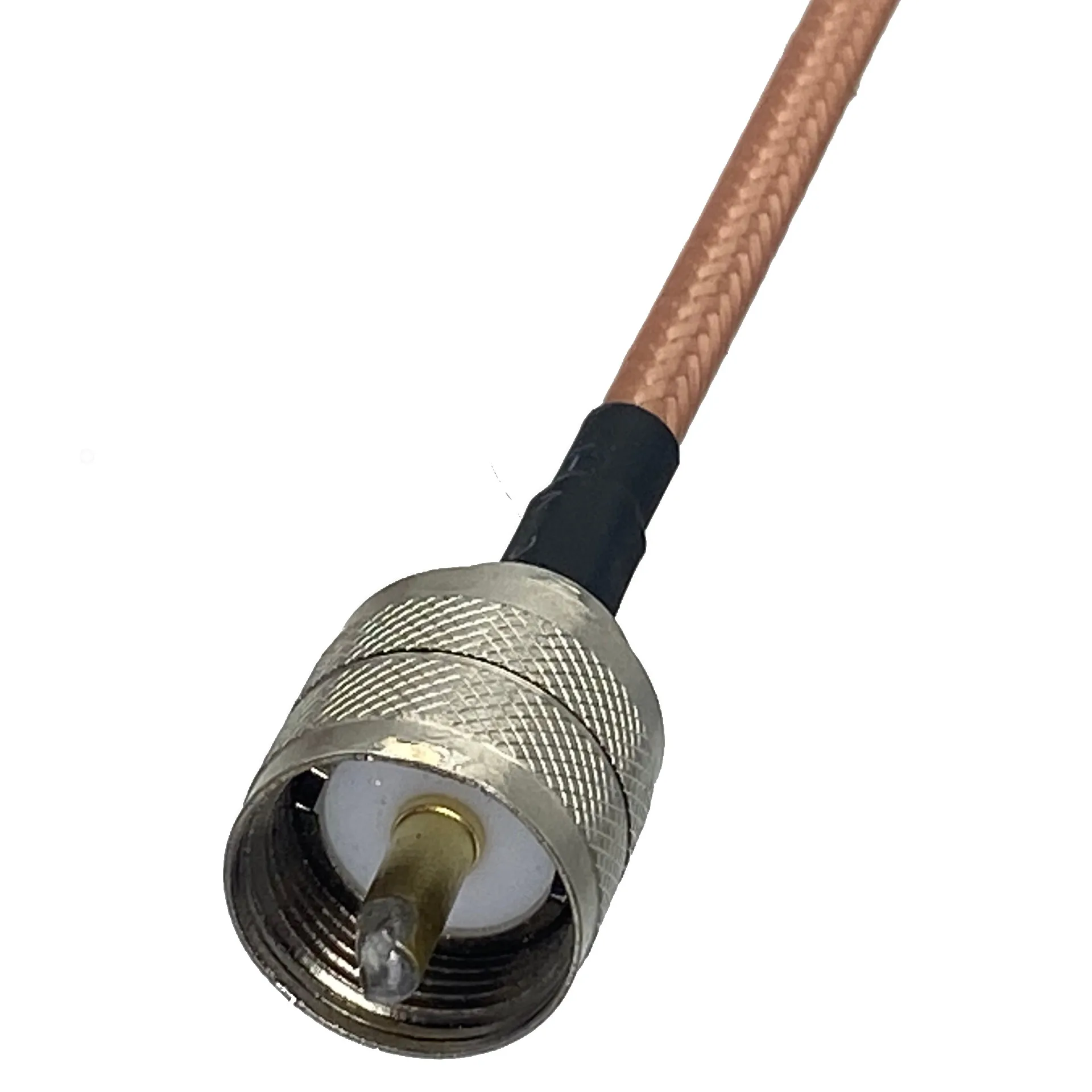 1pcs RG142 Cable N Male Plug to UHF PL259 Male Plug Connector RF Coaxial Pigtail Jumper Adapter Straight New 6inch~5M