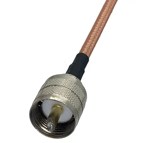 RG142 koaxialkabel med UHF PL259 till PL 259 koaxialkontakter 50 ohm för CB-radioantennanalysator, dummy load SWR-mätare, amatörradio 12 best sales pl 259 - №4