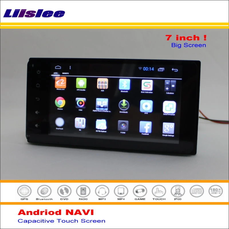 Car Android GPS Navigation System For Toyota Corolla E120 E130 2000~2006 Radio Audio Video Multimedia ( No DVD Player )