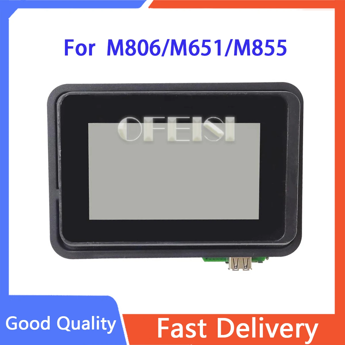 

New original CZ255-60102 Laserjet Ent M806/M651/M855/X555 Control panel Color touch screen printer parts