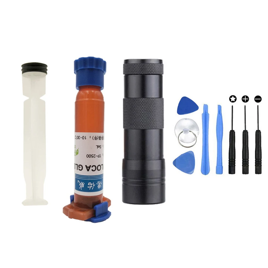 TP-2500 5ml LOCA UV płynny optyczny przezroczysty klej uv klej do ekranu dotykowego samsung galaxy iPhone naprawy