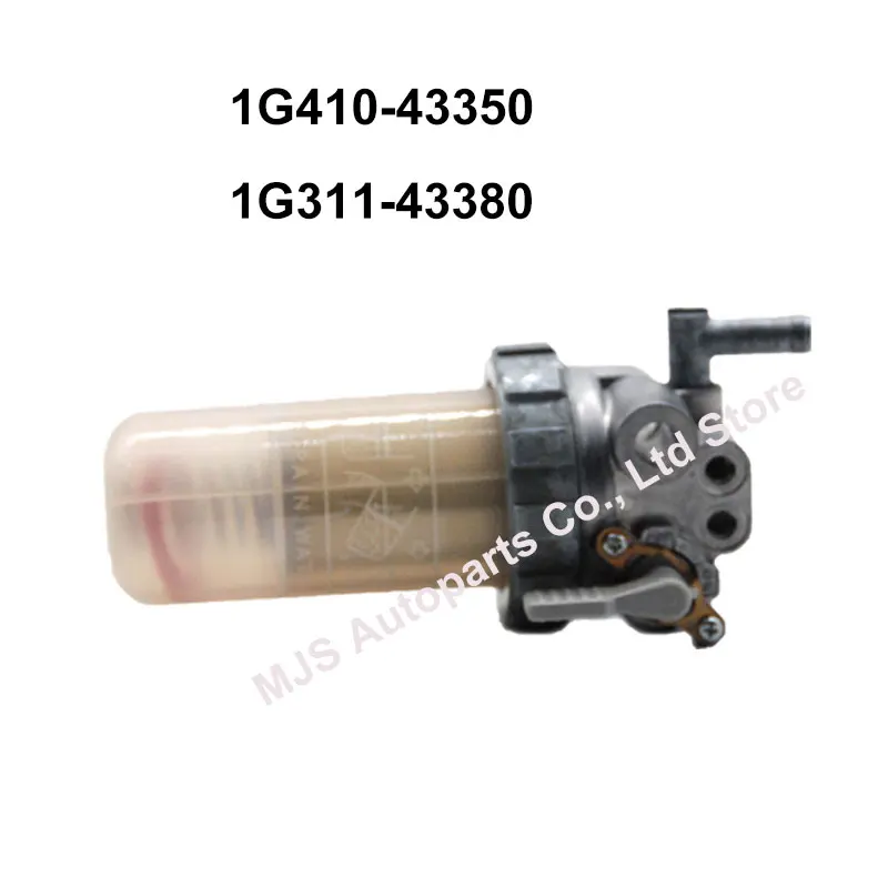 1G410-43350 1G311-43380 Fuel Filter Fuel Water Separator Assembly for Kubota PC200-7 220-7 Replaces WF10035 FF5468 121850-55710