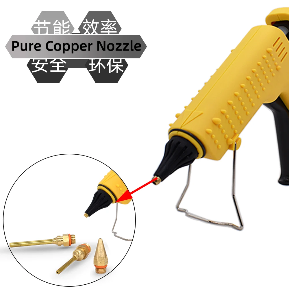 Profession High Power Industrial production Hot Melt Glue gun Handmade Repair tool Kit 250W  Heater glue stick 11mm