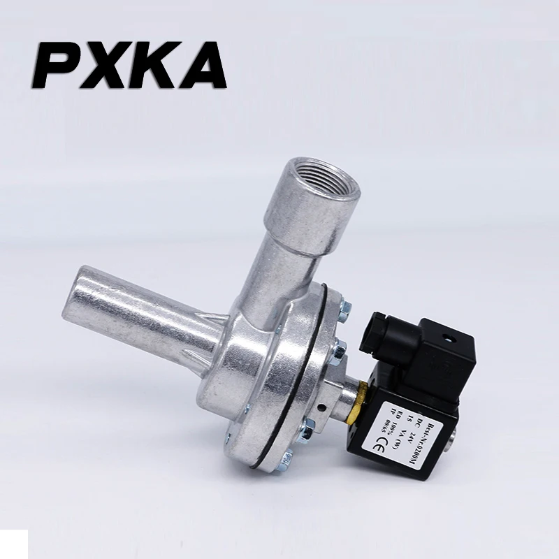 Right-angle long tube electromagnetic pulse valve pneumatic control valve DMF-Z-20A injection valve diaphragm