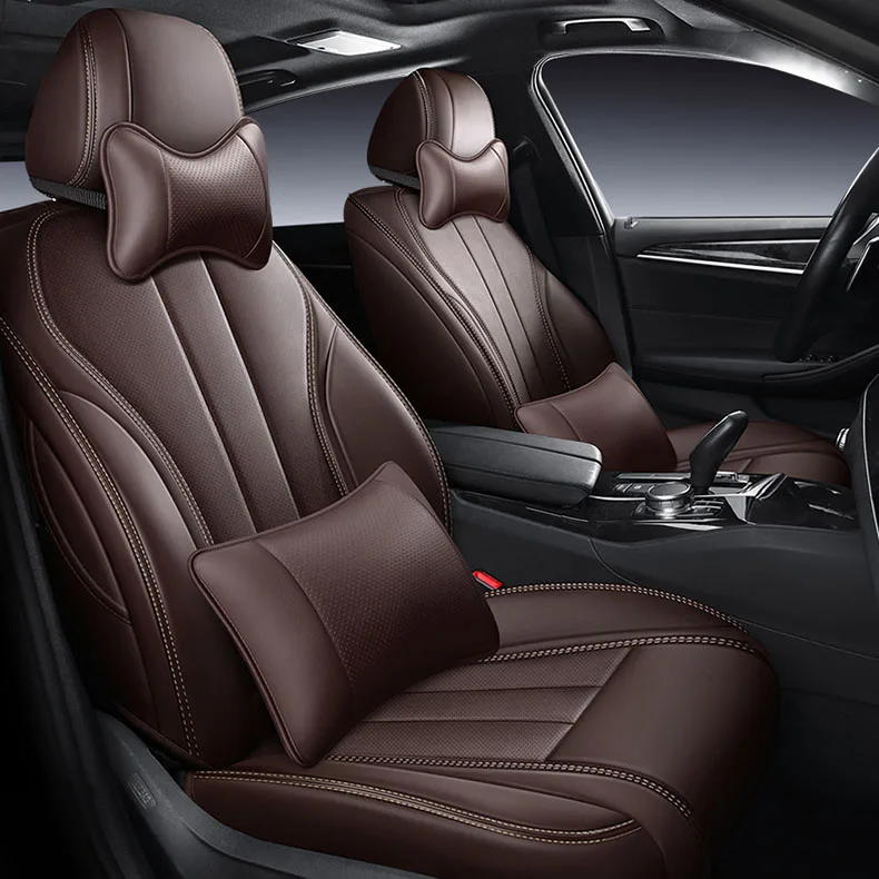 custom cowhide car seat cover leather for BMW X5 X2 X1 X3 X4 X6 X6M Z4 120I 125I 116 116I 118I 2 3 4 6 7Series car accessories