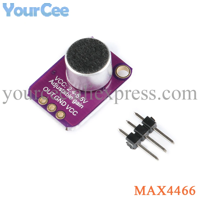 MAX4466 MAX9814 Sound Control Sensor Module Switch Detection Whistle Switch Microphone Amplifier For Arduino