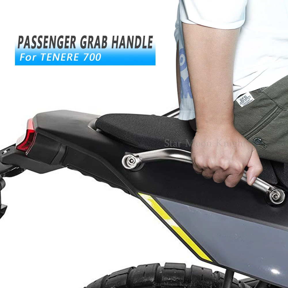 FOR YAMAHA TENERE 700 XTZ XT700Z T700 Motorcycle Accessories Passenger Rear Grab Handle Seat Hand Handle Grab Bar Rail Armrest