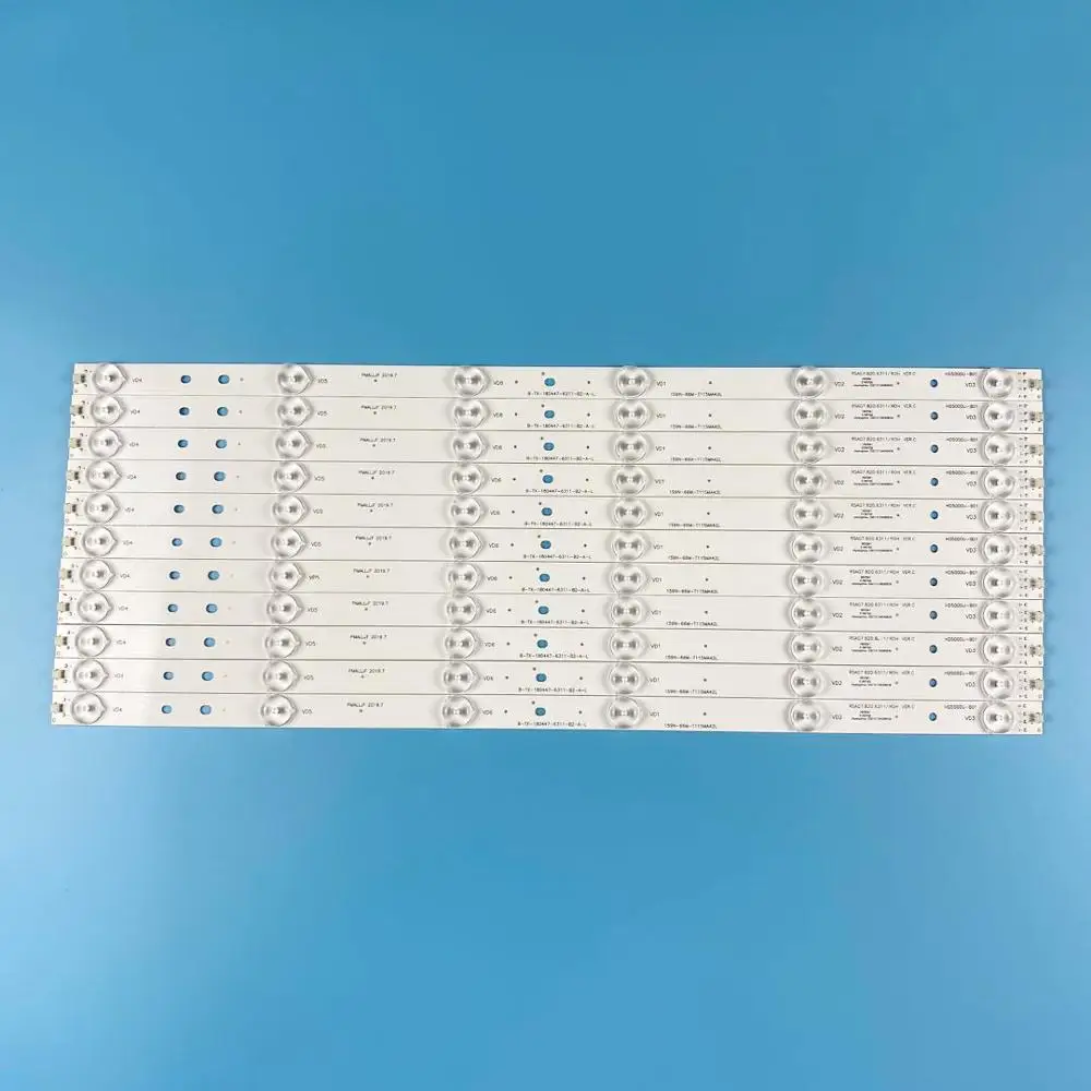 11pcs LED Strip For RSAG7.820.6311/ROH 50inch HD500DU-B01 LED50K320U 50H7GB LED50EC590UN LED50EC620CA