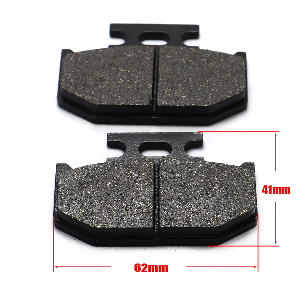 Motorcycle Rear Brake Parts Pads For KAWASAKI KX125 1989-1994 KDX125 KDX200 KDX250 KLX250KX500 KLX650 Motor Brake Disks #FA152