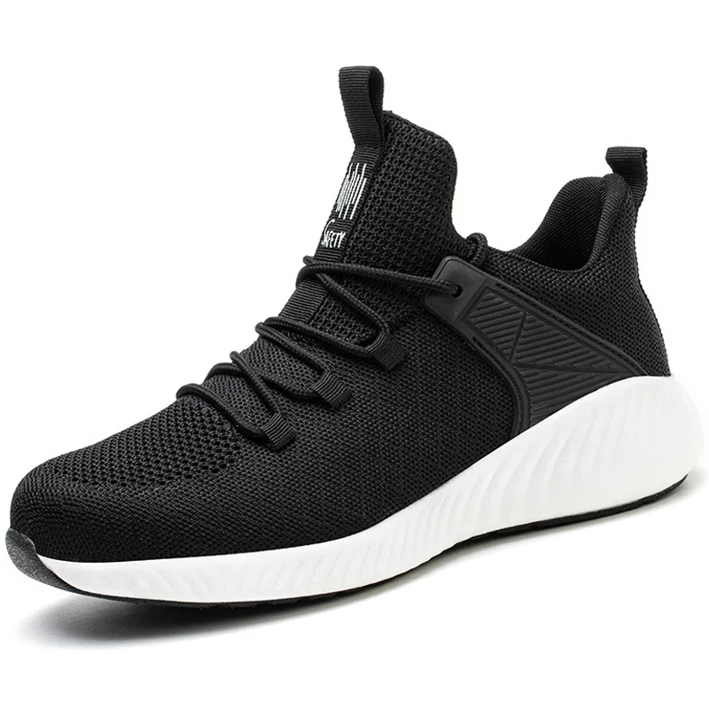 Lightweight Safety Shoes Men Work Boots Indestructible Men Shoes Puncture-Proof Work Sneakers Male Shoe Work Protection Footwear