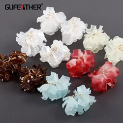 GUFEATHER M1073,jewelry accessories,diy earrings,acrylic,18k gold plated,copper metal,charms,diy pendant,jewelry making,6pcs/lot