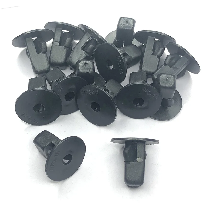 50pcs Car Fender Liner Screw Grommets Fastener Clips for Toyota Yaris Previa 4Runner Avalon Camry Celica Corolla FJ Land Cruiser
