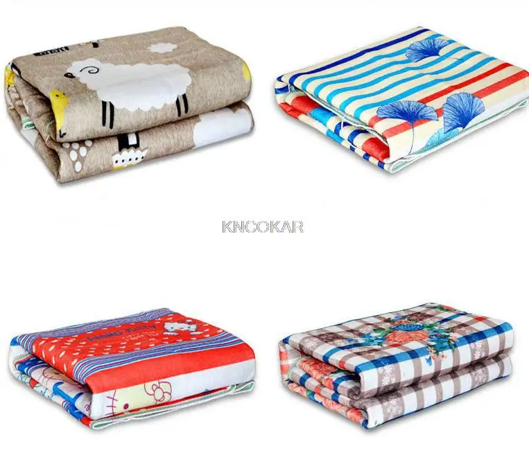 ผ้าห่มไฟฟ้าหนาคู่อุ่นผ้าห่มอุ่น Thermostat ความร้อนผ้าห่มไฟฟ้าเครื่องทำความร้อน