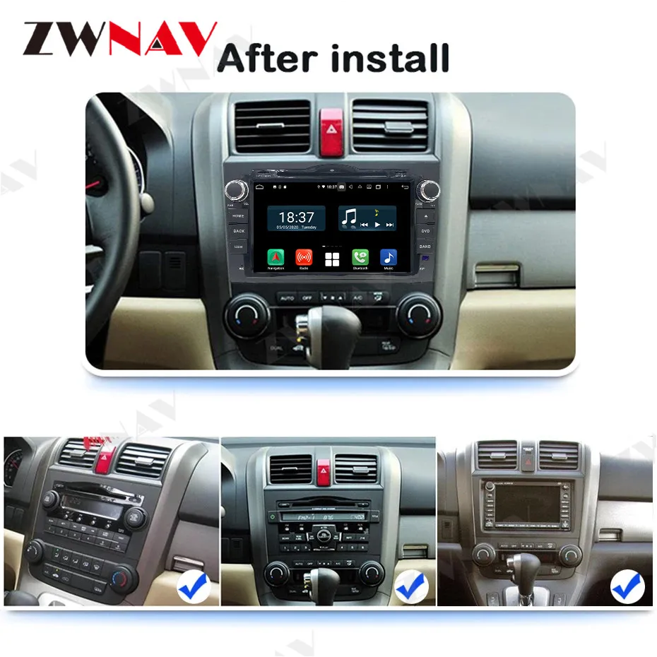 

2 Din Android мультимедийный радиоприемник для Honda CRV 2006 2007 2008 2009 2010 2011 Автомобильный аудио стерео видеоплеер GPS головное устройство