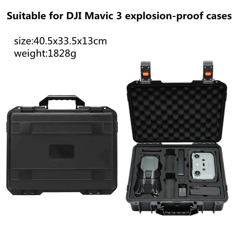 

Designed for use with DJI Mavic 3 explosion-proof cases suitable for Mavic with screen remote controller 40.5x33.5x13cm 1828g