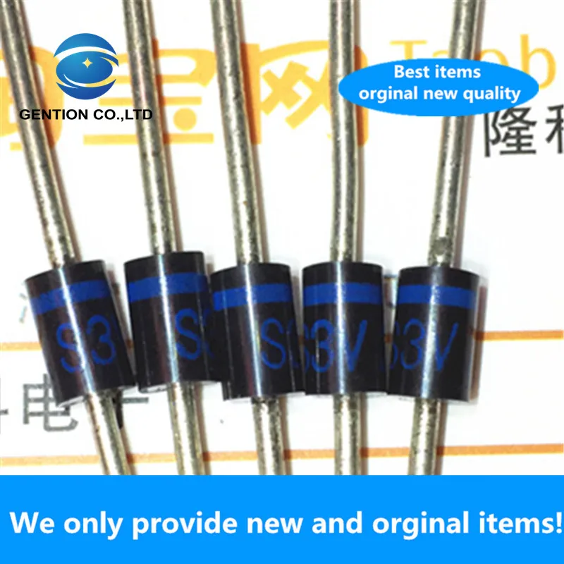 10PCS 100% New original S3V diode S3V88 rectifier diode 3A S3V23 blue ring blue word