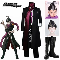 Super Dangan Ronpa 2 Danganronpa Gundam Tanaka Cosplay Costume Wig Full Set Anime Halloween Party Costume For Adult Men Women