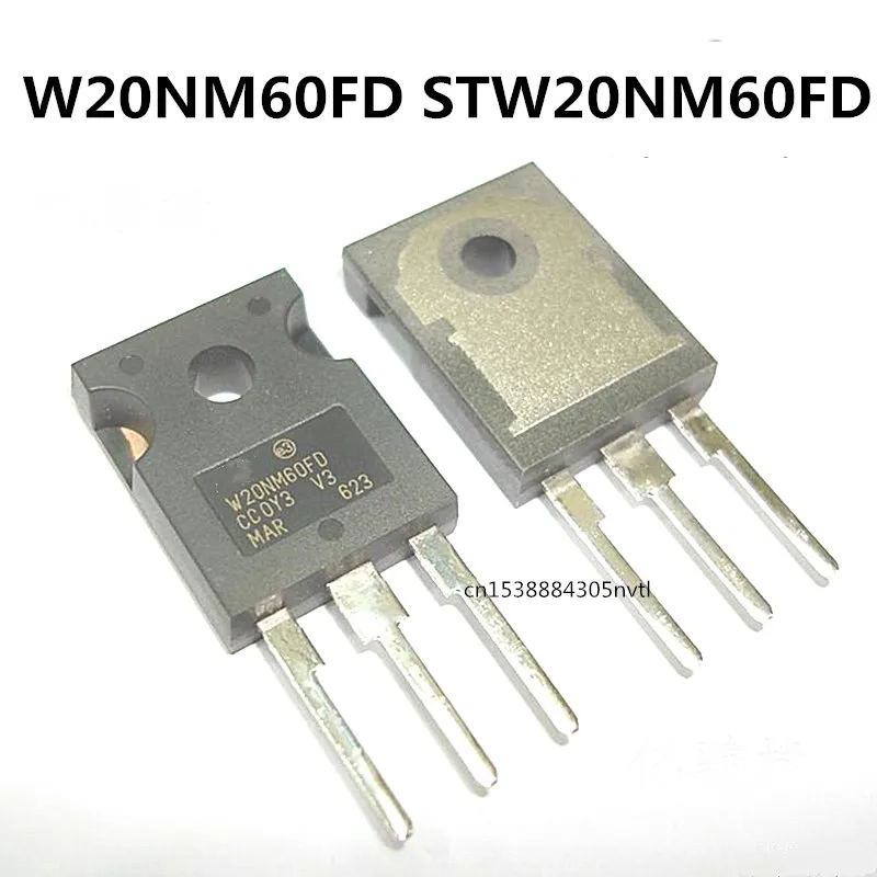 Original 5Pcs/W20NM60FD STW20NM60FD TO-247 600V 20A