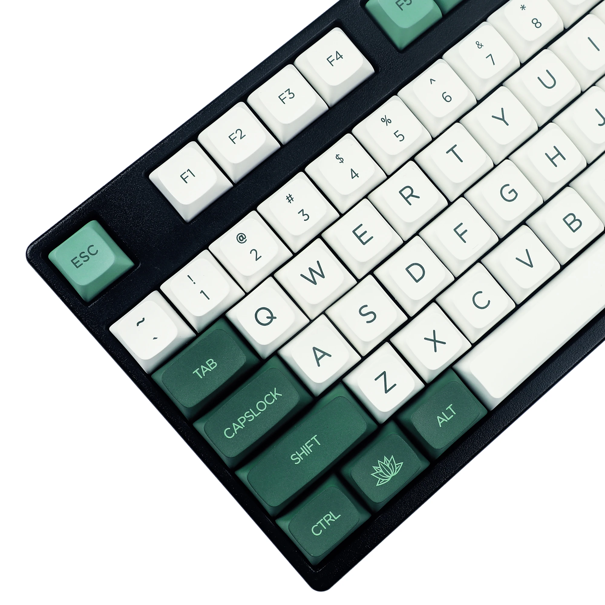 

147 Botanical PBT Keycaps ZDA Similar to XDA Keycap Dye Sub For Cherry MX Split Keyboard 104 87 GK61 96 84 GK64 68 Key caps