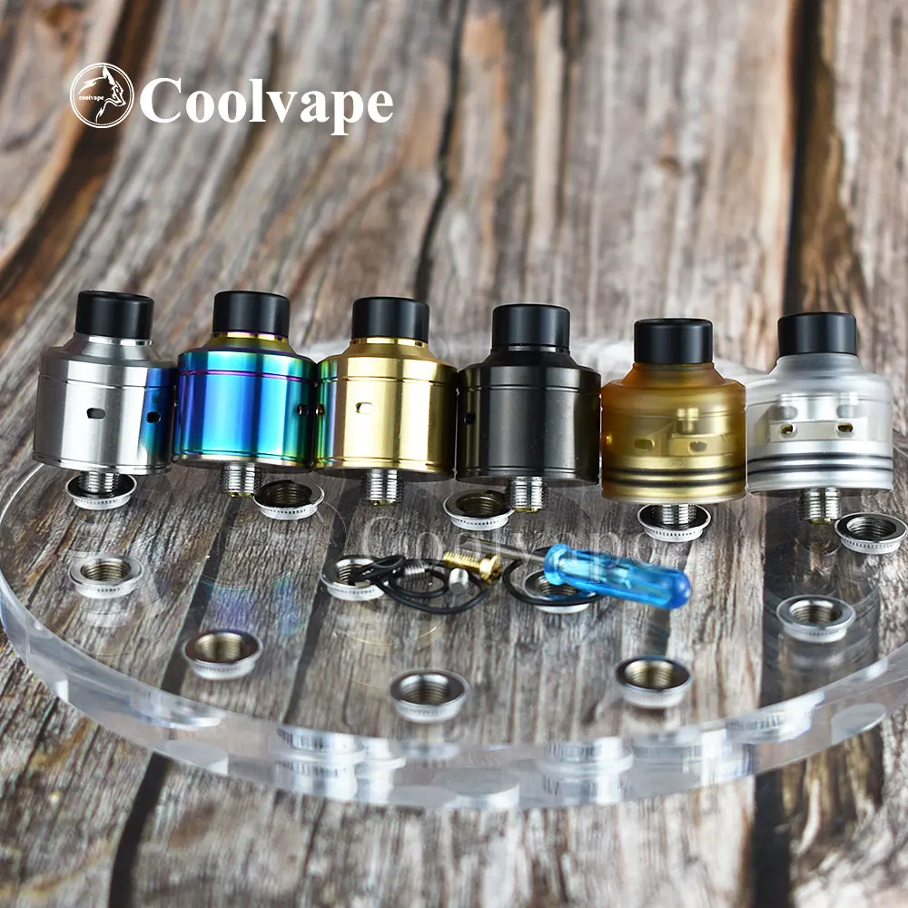 

RDA-испаритель Wolf Coolvape Hadaly цитадела 22 мм с испарителем bf pin vs Dead Rabbit V2 BF RDA
