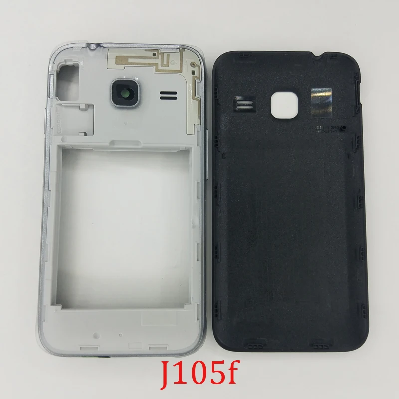 Phone Middle Frame Back Cover For Samsung J1 Mini J105H J105F J105M J105 New Housing Chassis With Rear Panel Battery Door