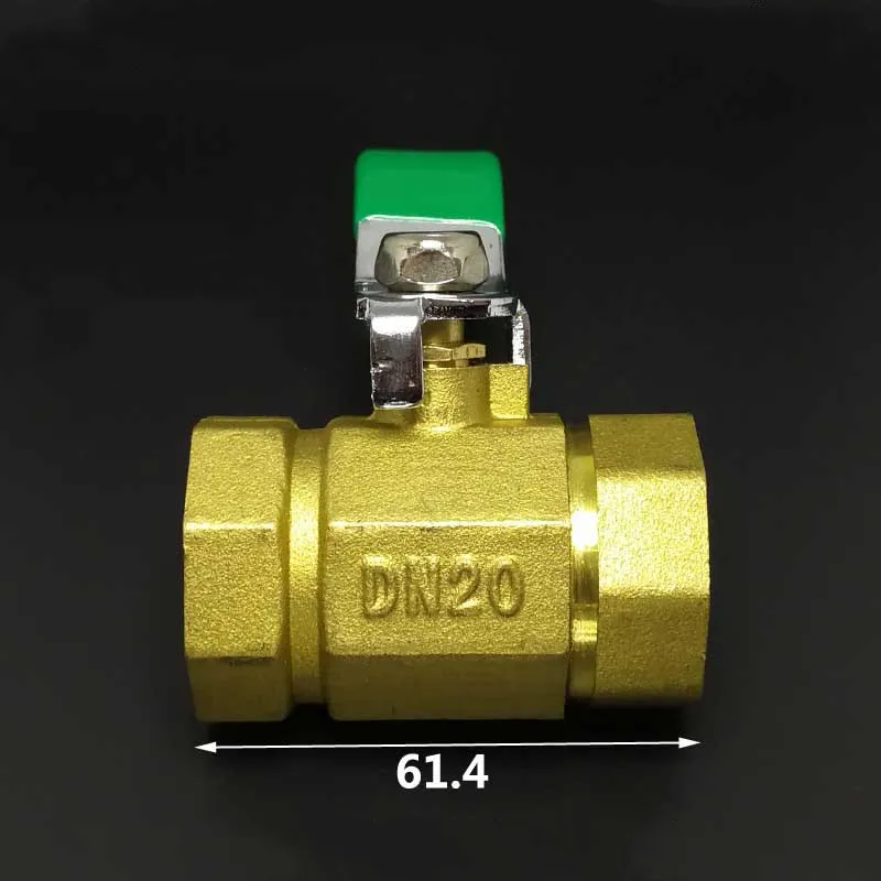 1/2 "3/4" 1 "BSP Innengewinde Messing Ball Ventil Rohr Fitting Anschluss