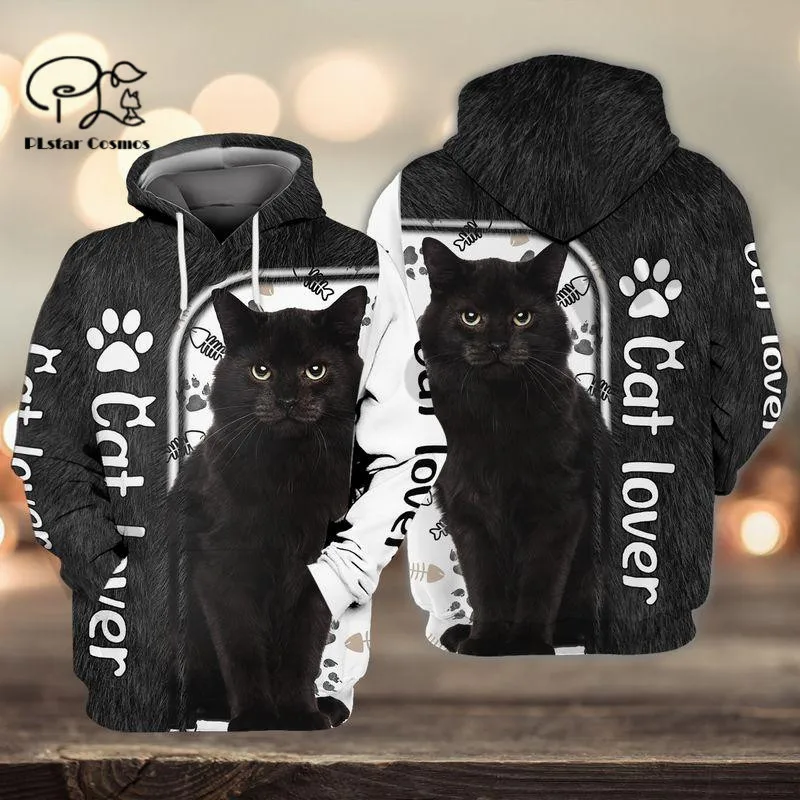 

PLstar Cosmos 3Dprinted Newest Black Cat Lover Pet Gift Harajuku Casual Streetwear Unique Unisex Hoodies/Sweatshirt/Zip Style-6