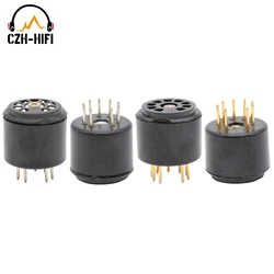 1 pz 9PIN bachelite tubo SOCKET test SAVER per 12 ax7 EL84 5670 6 dj8 12 au7 12 at7 6922 amplificatore Audio Vintage HiFi fai da te