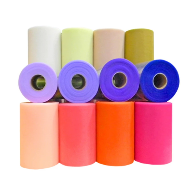 Tulle Roll Stof 15 Cm 100 Yards Diy Witte Organza Tulle Roll Spool Voor Tutu Jurk Bruiloft Decoratie Verjaardag levert