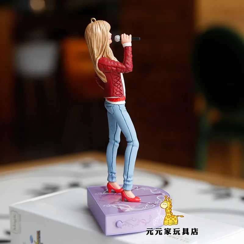 1 pezzo 12cm Singer Hannah Montana collezione di ornamenti natalizi miglior regalo per bambini