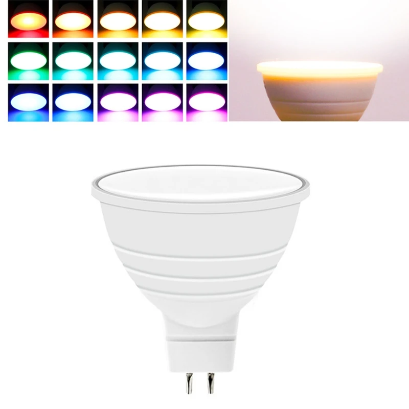 New WiFi Smart LED Light Bulbs RGB Cool and Warm to Choose Dimmable Light Bulb Remote Control Bulbs for Showcase and Ceiling