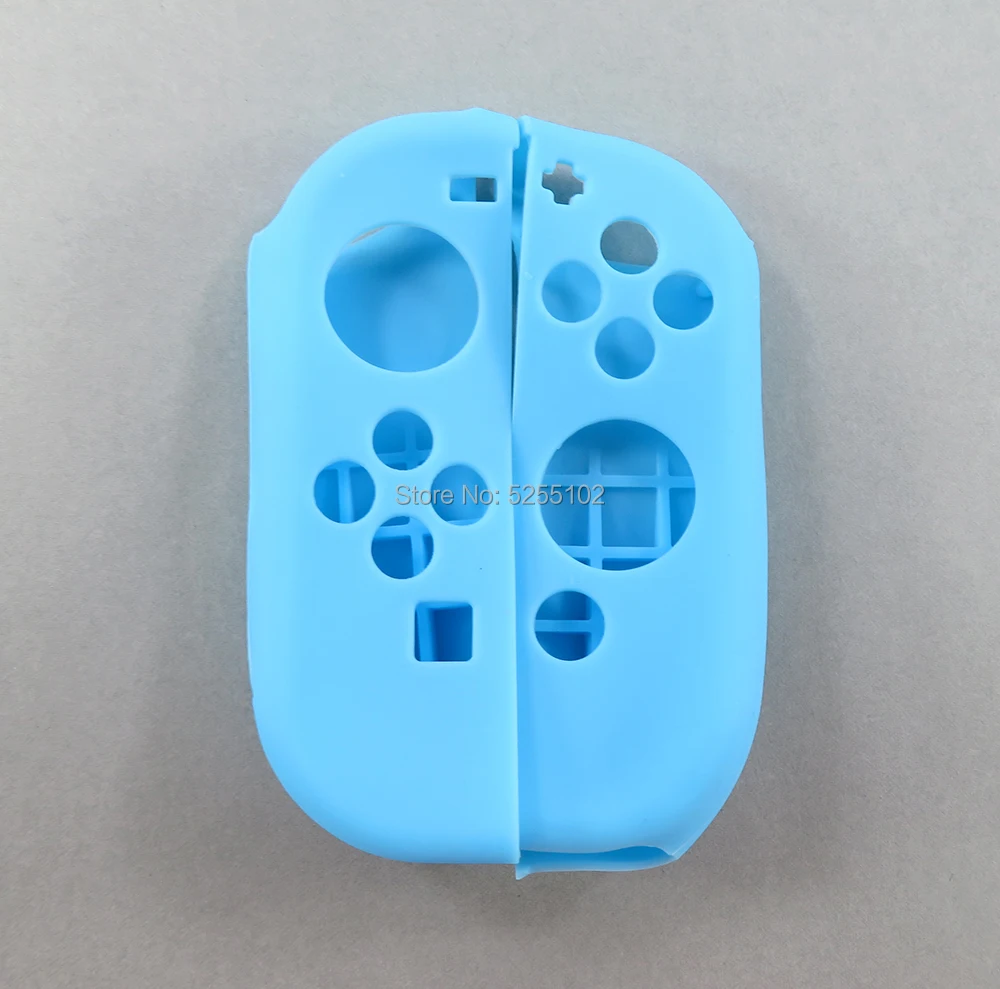 Imagem -05 - Conjuntos para Nintend Interruptor de Silicone Pele de Borracha Case Capa para Nintend Interruptor Joy Con Controlador para Joycon Anti-derrapante Case Macio 50