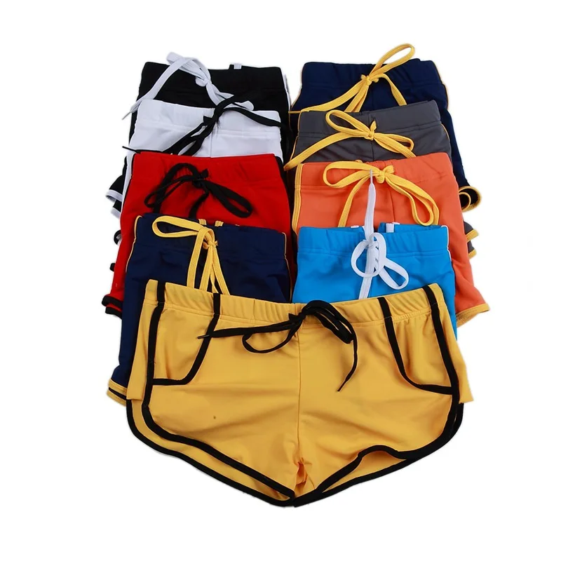 Men Sexy Swimsuits Swim Briefs Beach Swimming Shorts Trunks Surf Boardshorts Gay Swimwear Bikini Low Rise Bathing Pouch