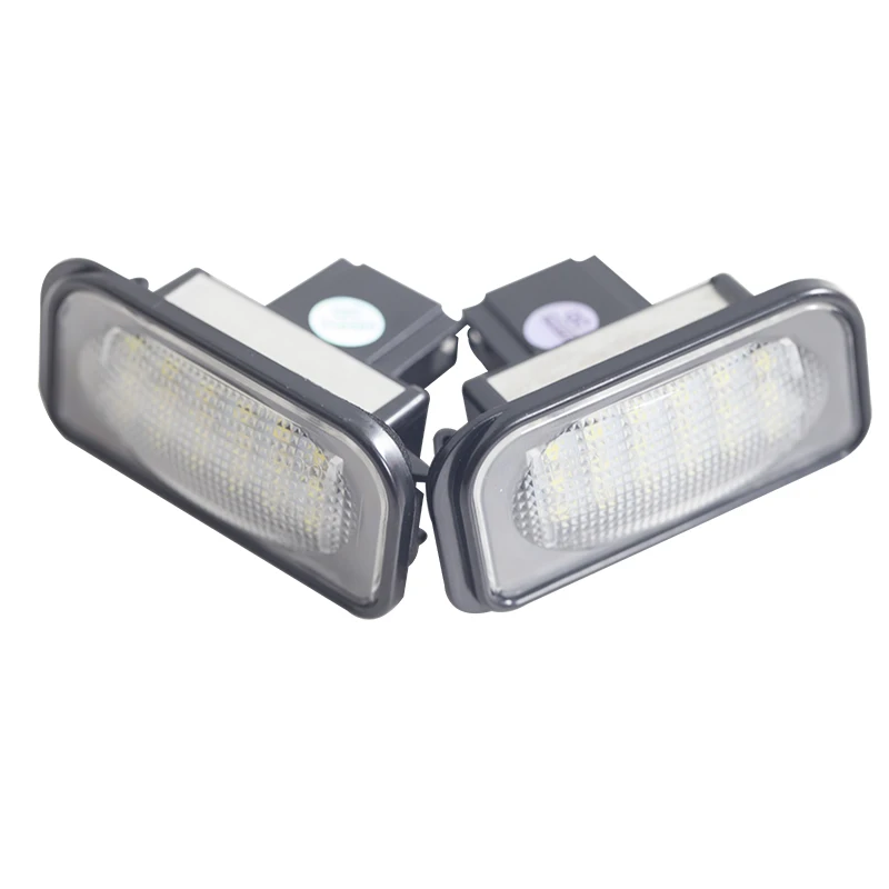 1 Pair 12V LED License Plate Light Bulb No Error For Mercedes Benz W203 4D W211 W219 6000k White Number Plate lamp