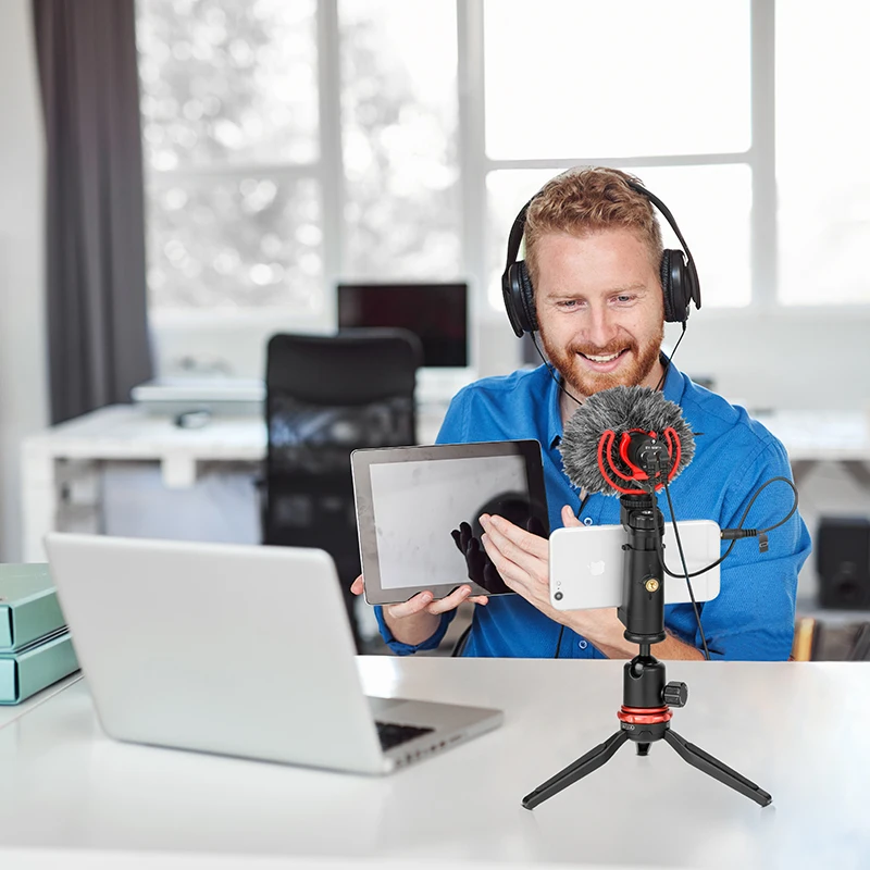 Конденсаторный записывающий микрофон BOYA 3,5, игровой Студийный микрофон для записи вокала, видеоблогов, Youtube, прямых трансляций, для цифровой зеркальной камеры, смартфона, ПК, ноутбука