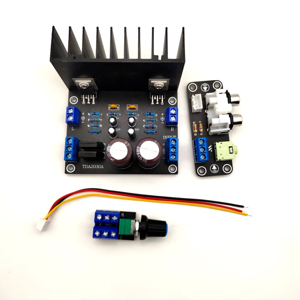 1pcs-10pcs TDA2030A 2X15W 듀얼 채널 스테레오 앰프 AMP Pure After Stage 파워 앰프 완제품 보드