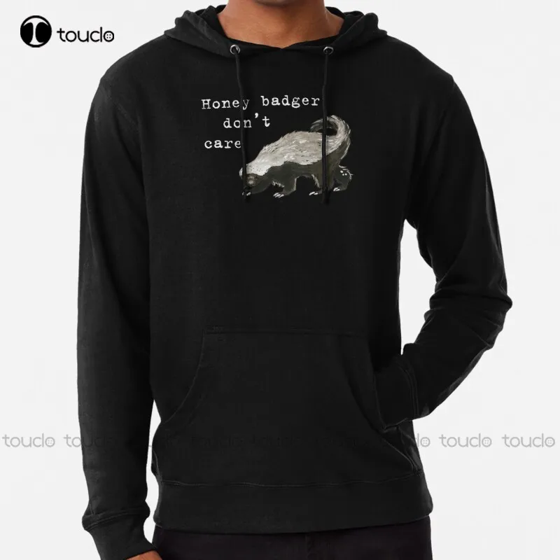 new Honey badger dont care - Animal series Hoodie mens hoodie