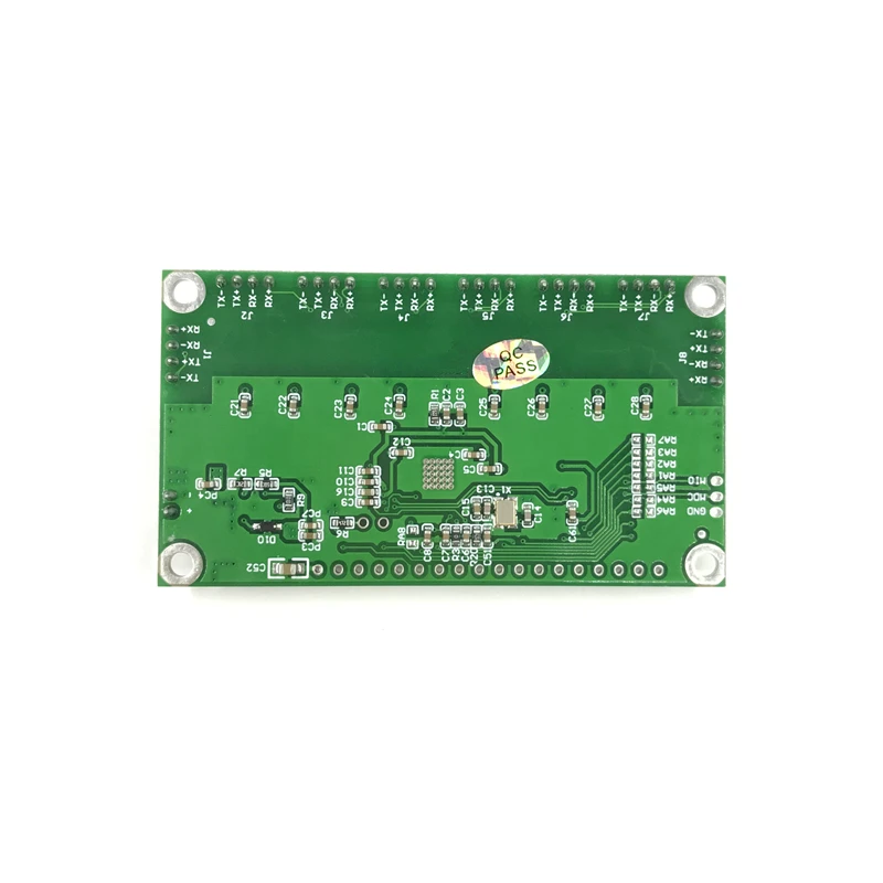 Anddear personalizado industrial8 porto 10/100m rede unmanaged ethernet switch 12v pcba módulo interruptor de rede