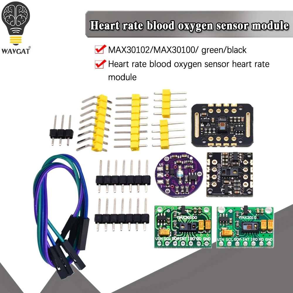 MAX30100 MAX30102 Heart rate Sensor Module Puls detection Blood oxygen concentration test For Arduino Ultra-Low Power