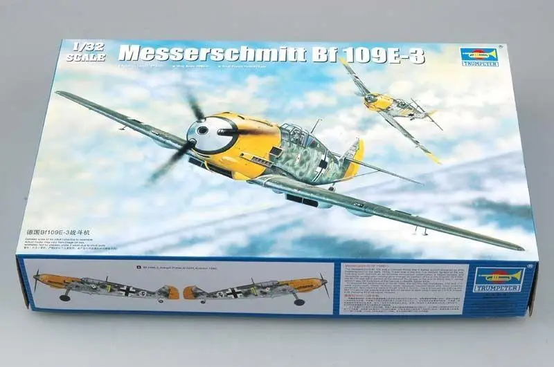 

Trumpeter 02288 1/32 Messerschmitt Bf 109E-3 model kit