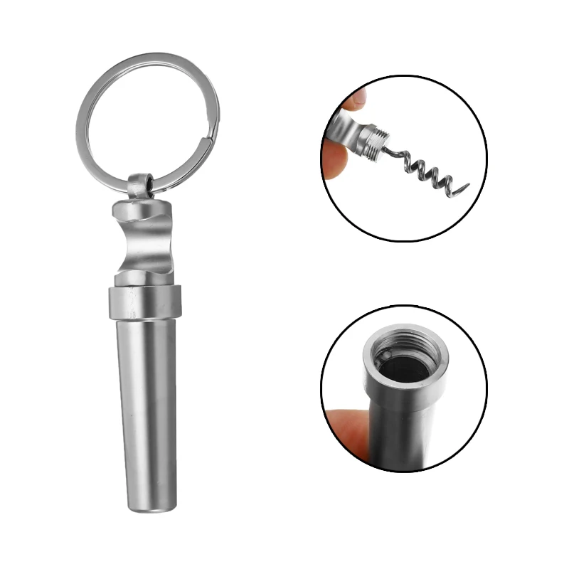 Di Động Mini Đa Chức Năng Mở Nắp Chai Rượu Vang Dụng Cụ Mở Bia Gỗ Pin Nút Chai Tẩy Nhà Bếp Và Thanh Phụ Kiện Nhiều Phong Cách