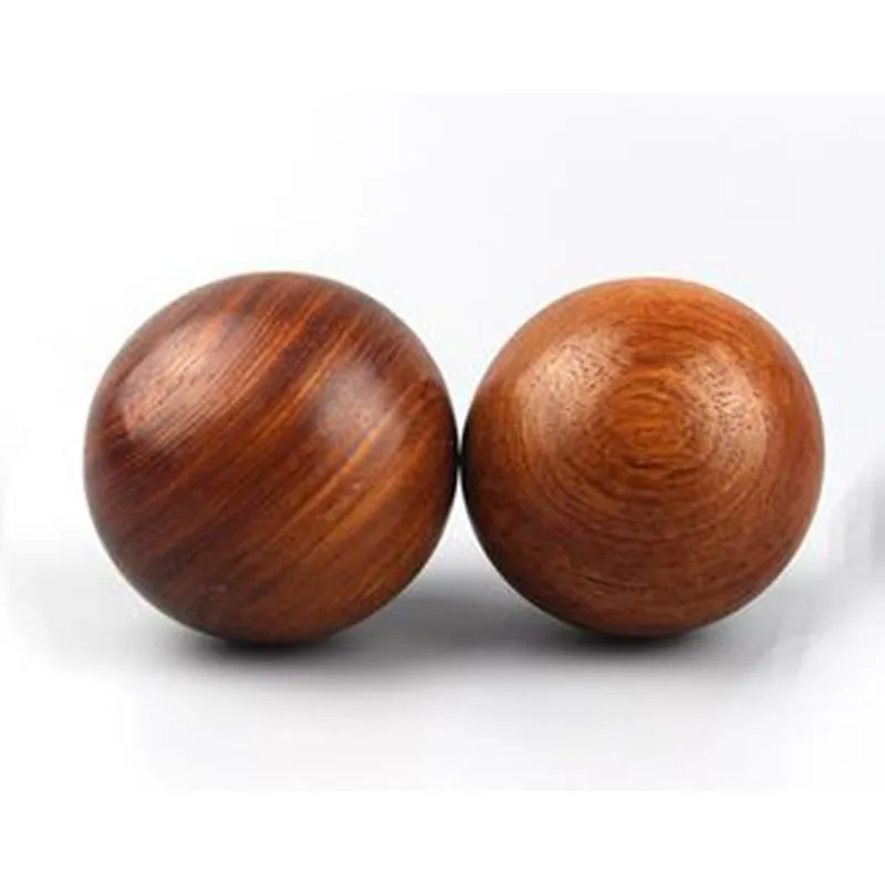 

Natural Wooden Massage Health Ball 50mm Exercise Meditation Stress Relief Handball Fitness Ball Natural Health Care Product