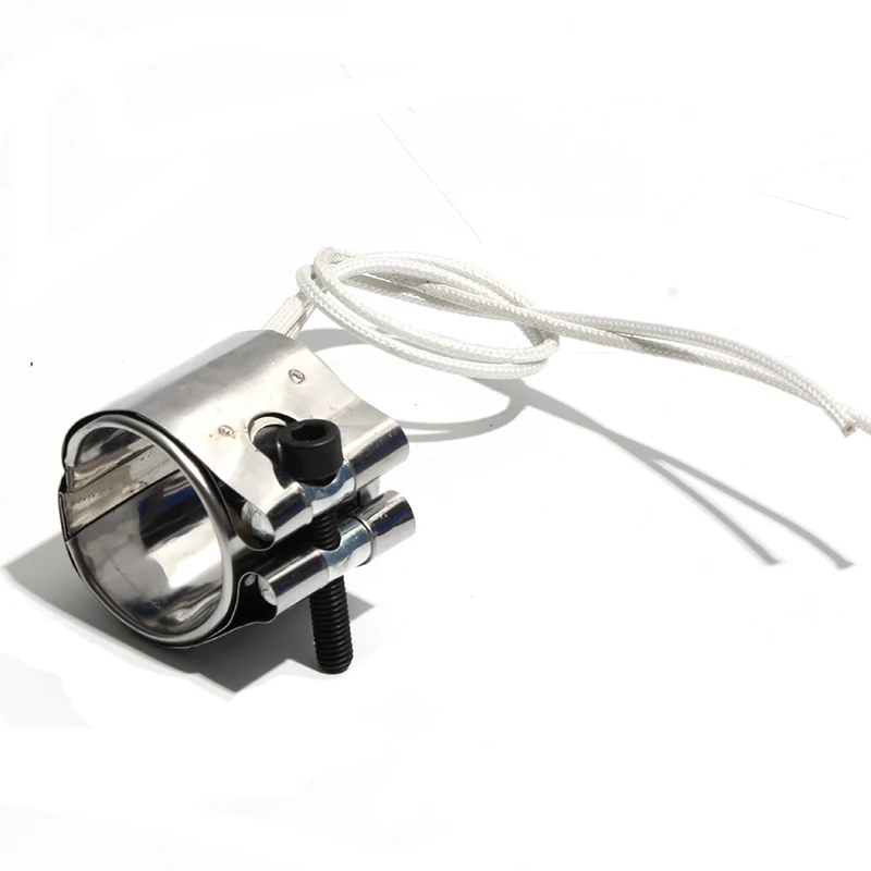 LUJINXUN Mica Band เครื่องทําความร้อนสแตนเลส 25x25 มม./25x30 มม. (IDxH) AC220V 60 W/70 W สําหรับเครื่องฉีดพลาสติก 2 pcs