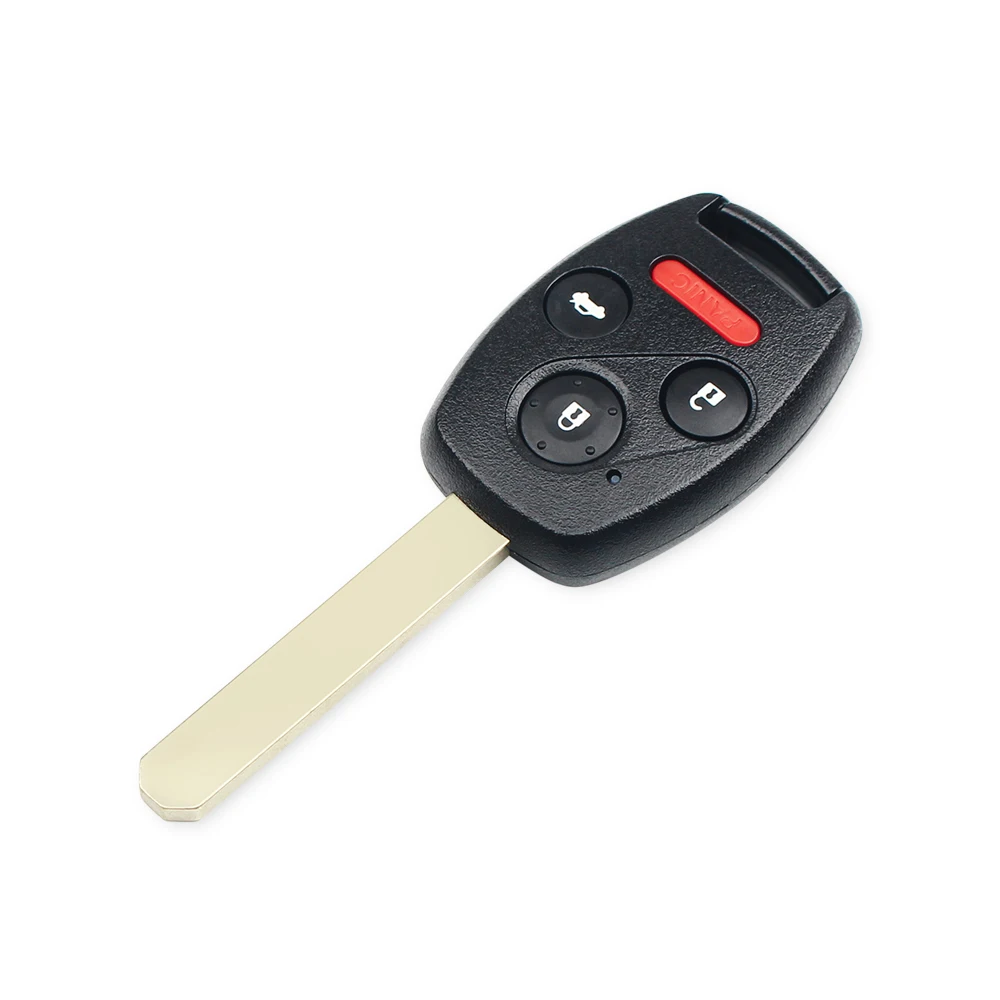 Keyyou chave de carro remota substituta, substituição com botões, entrada sem chave, para honda accord crv pilot civic 2003 2004 2005 2006 2007