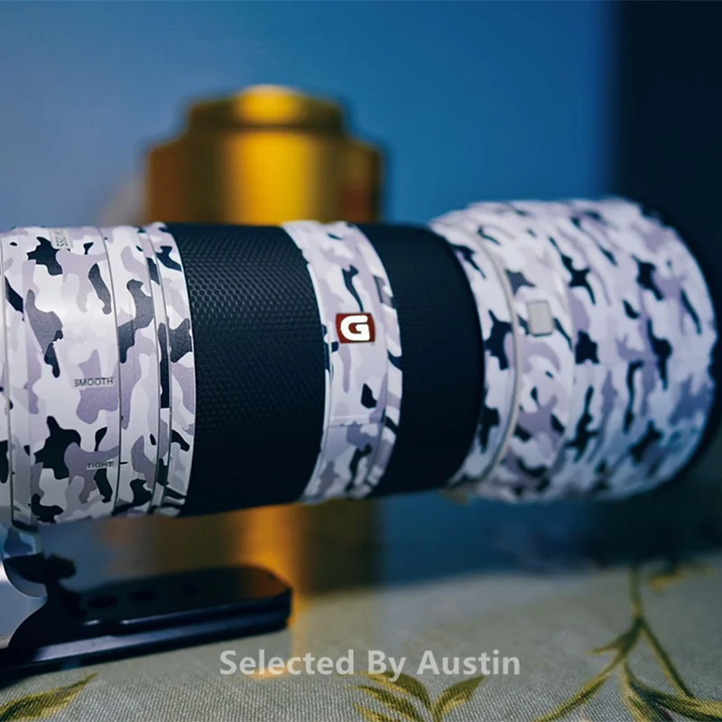 عدسة ملصق مائي الجلد لسوني FE 100-400 F4.6-5.6 جنرال موتورز حامي المضادة للخدش معطف التفاف الغلاف