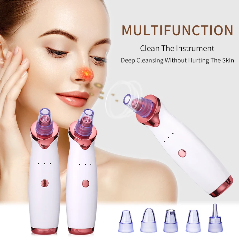 Blackhead Removal Device Electric Acne Remover Blackhead Vacuum Cleaner Tool Black Spot Pore Cleaner Skin Care Pore Cleaner