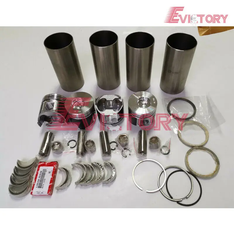 For Yanmar 3TNV84 3TNV84T engine rebuild kit piston ring liner gasket bearing