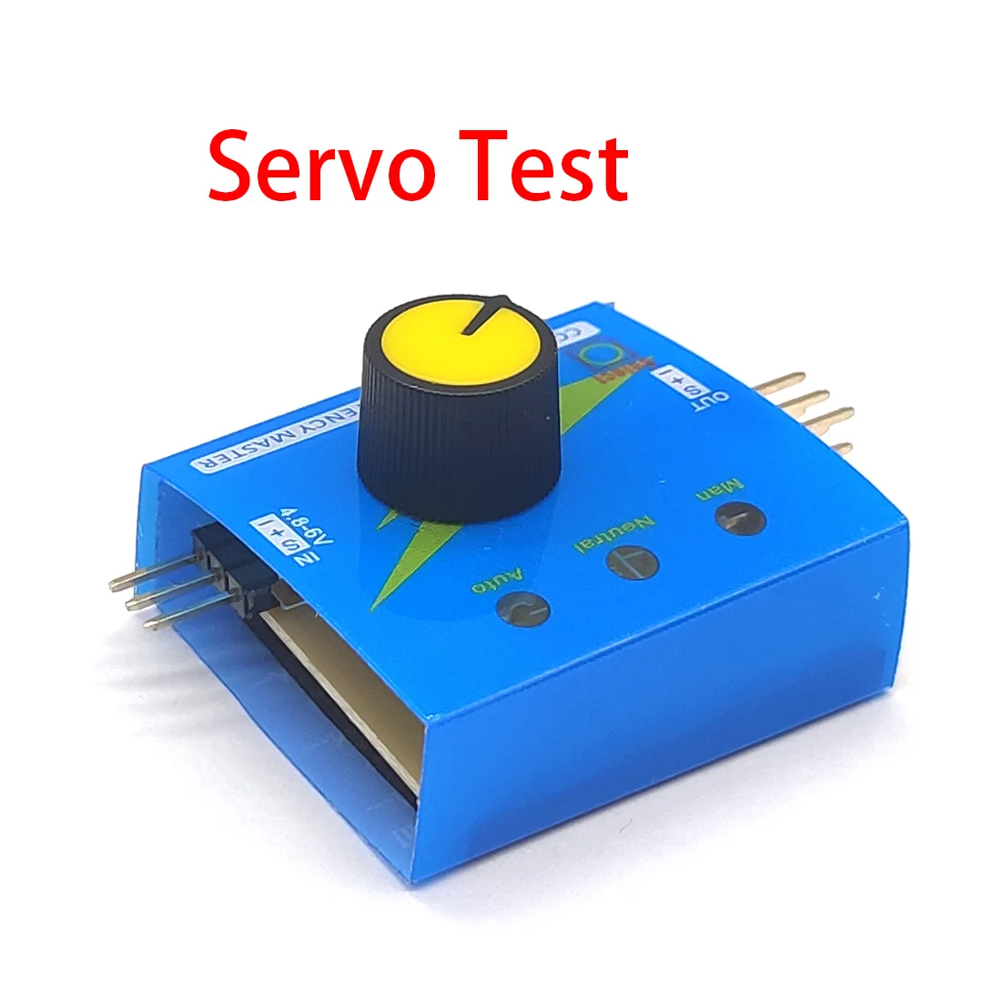 Servo Tester Steering Gear Tester Servo Motor Tester 3 Switch Mode for RC Helicopter Car Boat