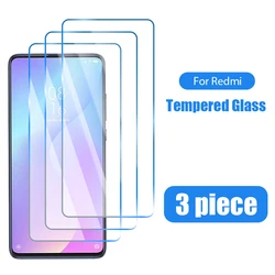 3PCS Phone Glass for Redmi Note 9 8 Pro 8T 9S 7 Screen Protector for Xiaomi Redmi 9 9A 9C 4X 3S 4A 4 S2 Go 9T 7A 8A Glass