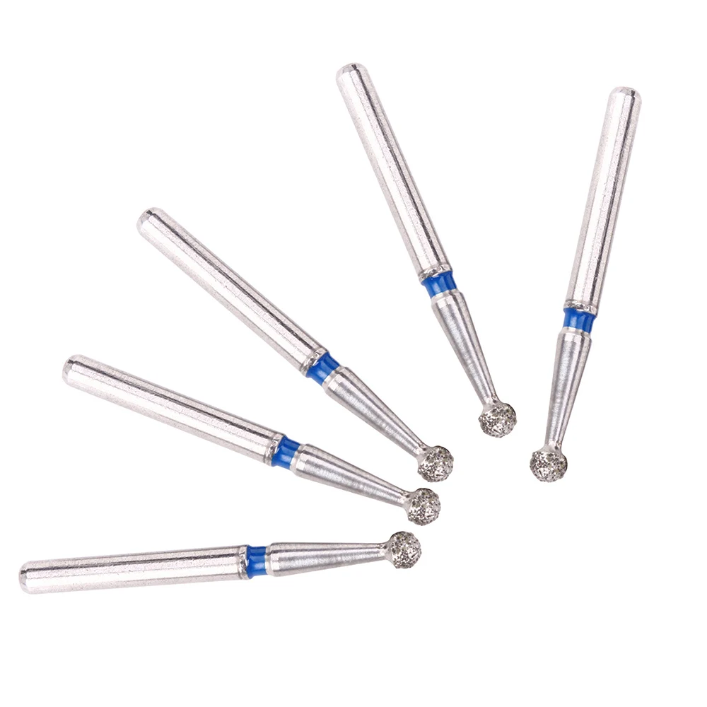 10pcs /2boxes AZDENT Dental Diamond Burs Drills Two Layer Diamond For High Speed Handpiece Dia.1.6mm